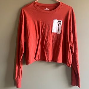 Hollister Long Sleeve Crop Top
